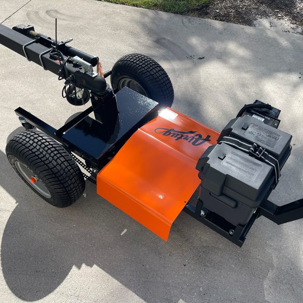 side view of electric heavy duty trailer tug